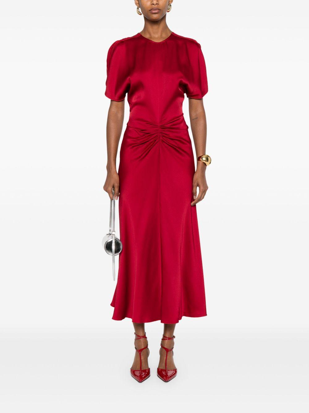 Abito Midi Bela Victoria Beckham 1325WDR005227D ROSE Victoria Beckham 