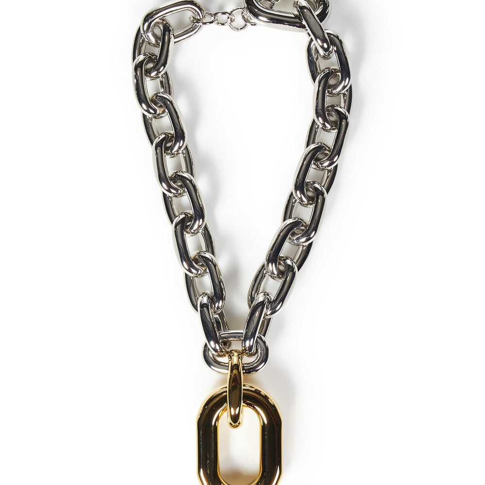 Collana XL Link Rabanne 25PBB0015MET388 M089 Rabanne 