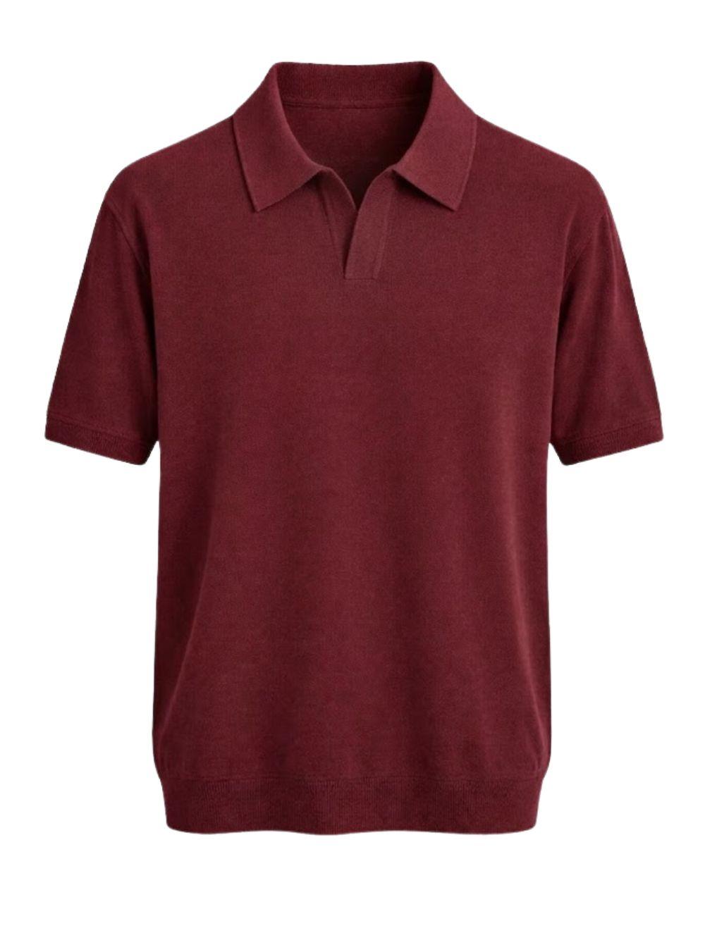 Polo modello Gossip Franzese Napoli MA8352 BORDEAUX Franzese Collection 