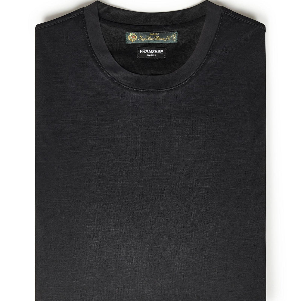 
                  
                    T-shirt modello nuvola Franzese Napoli FRATH09 NERO Franzese Collection Pronta Sartoria 
                  
                
