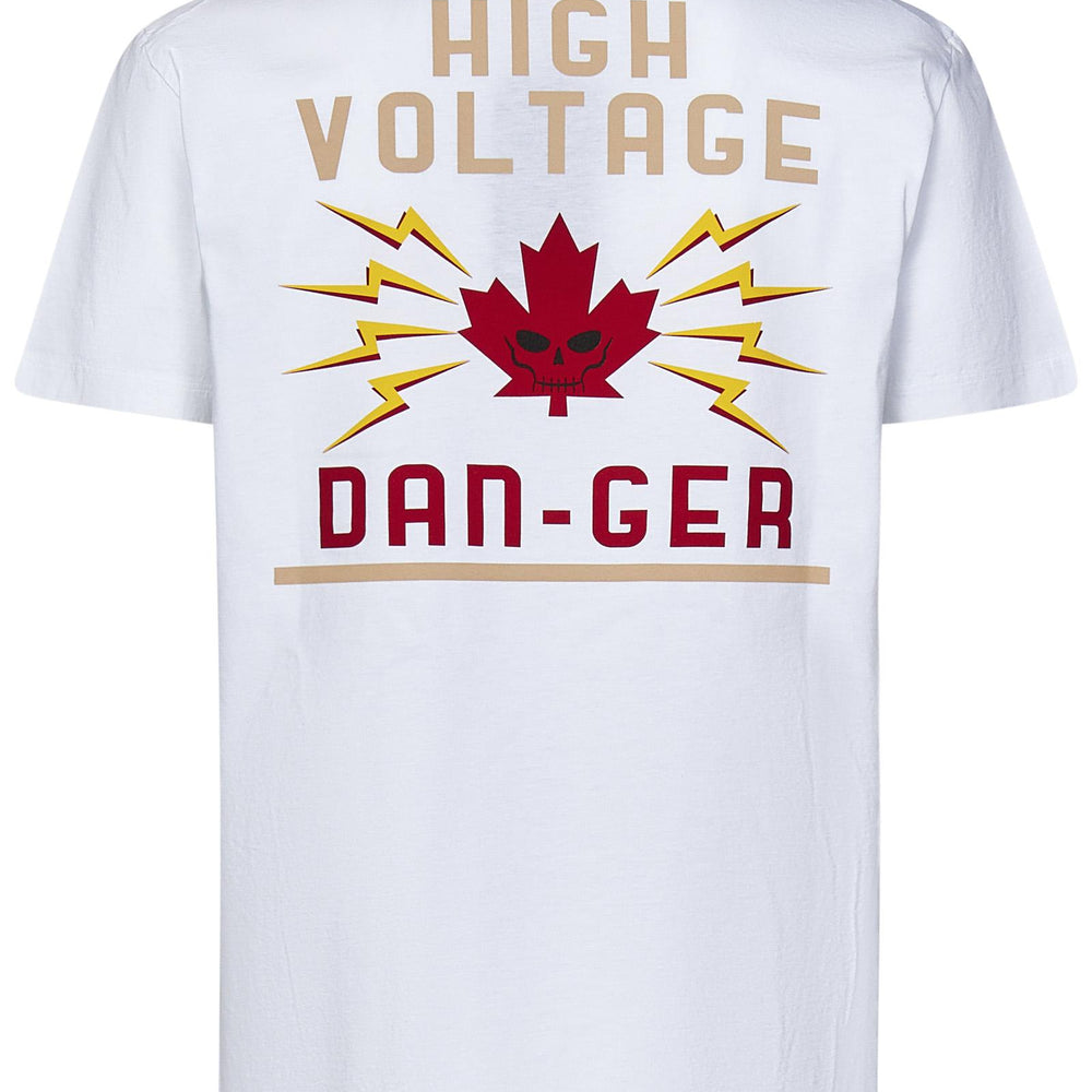 T-shirt High Voltage Cool fit Dsquared2 S71GD1467S23009 100 Dsquared2 