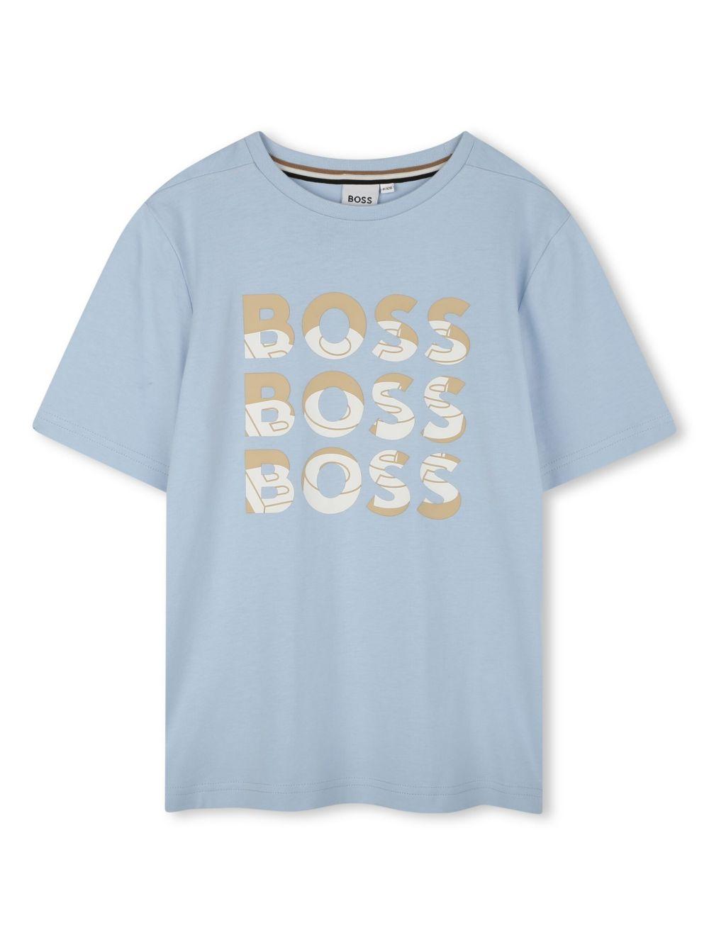T-shirt Boss Kids J52038 887 Boss Kids 
