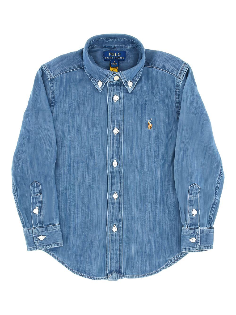 Camicia Polo Ralph Lauren Kids 713843 001 Polo Ralph Lauren kids 