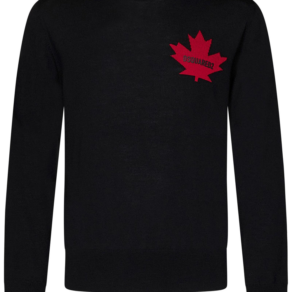 Maglia D2 Leaf Crewneck Dsquared2 S74HA1481D13034 962 Dsquared2 