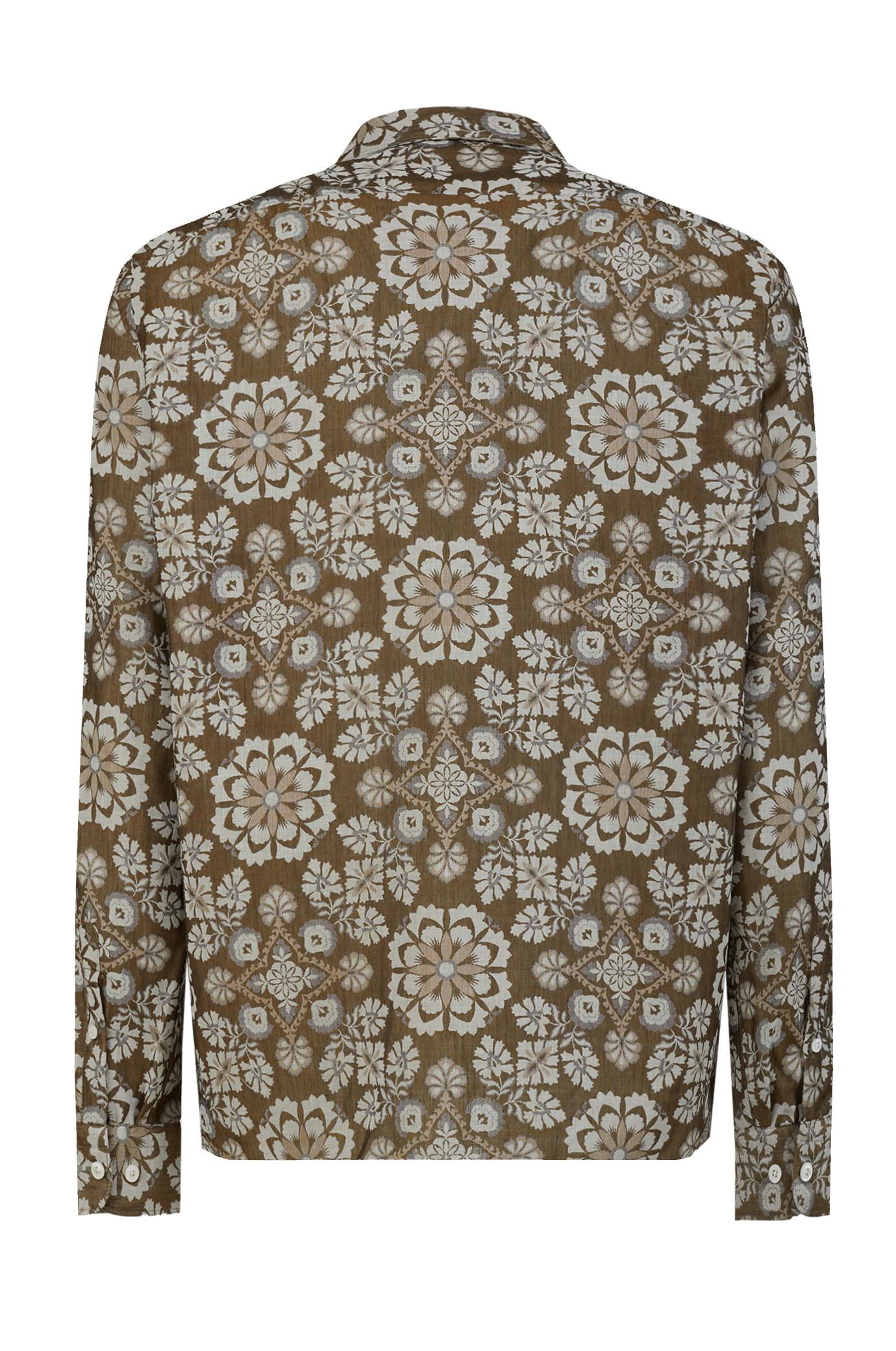 Camicia Gazzarrini x Michele Franzese CE291G FANGO Gazzarrini x Michele Franzese 