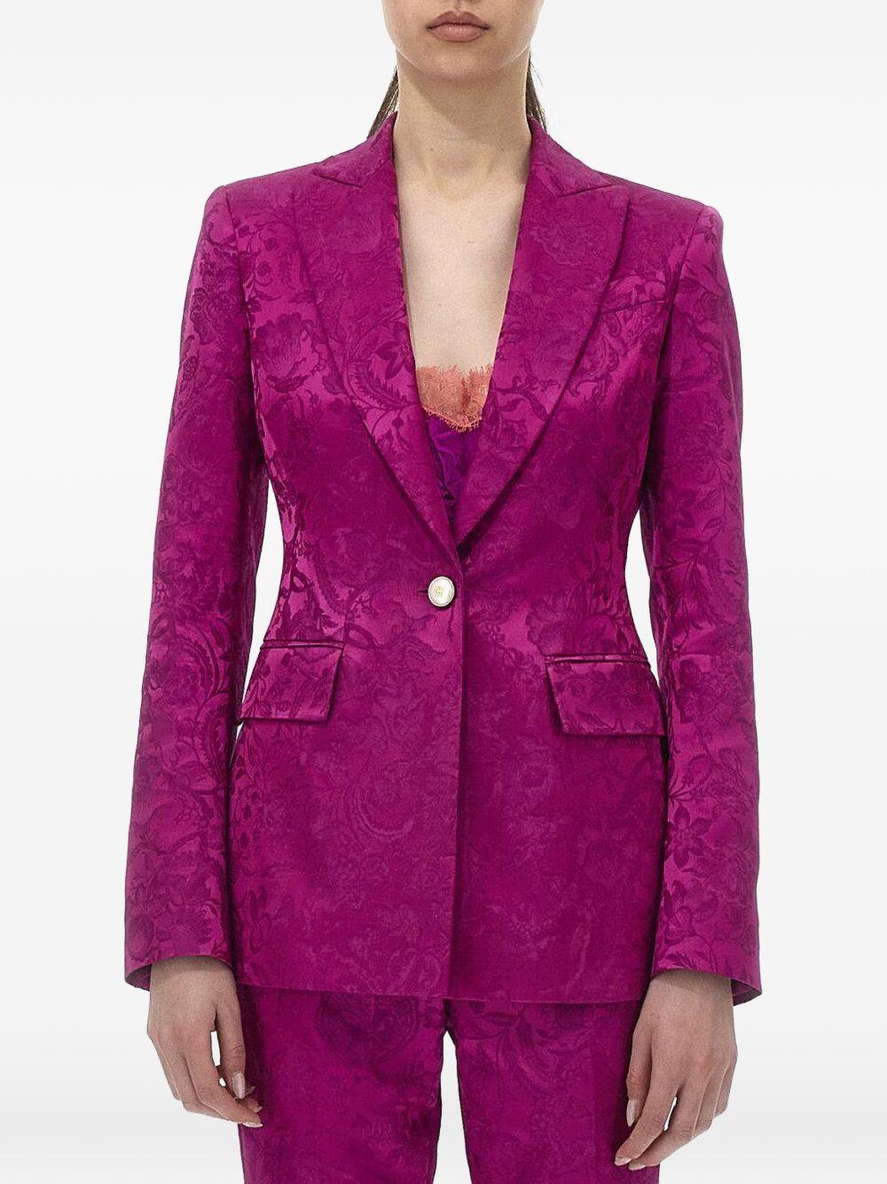 Giacca Roberto Cavalli WQT401TJ033 02520FUCHSIA Roberto Cavalli 