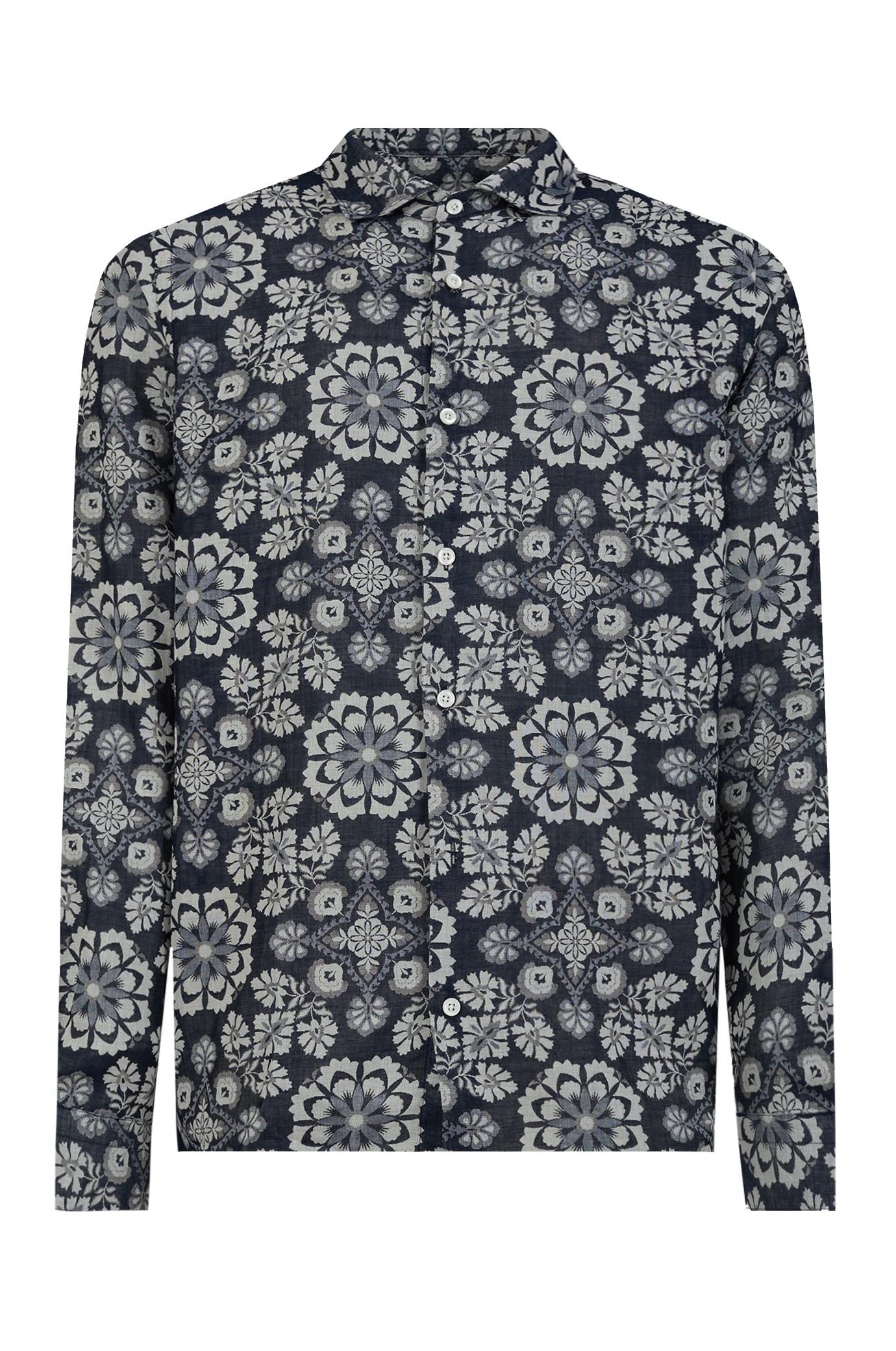 Camicia Gazzarrini x Michele Franzese CE291G BLU Gazzarrini x Michele Franzese 