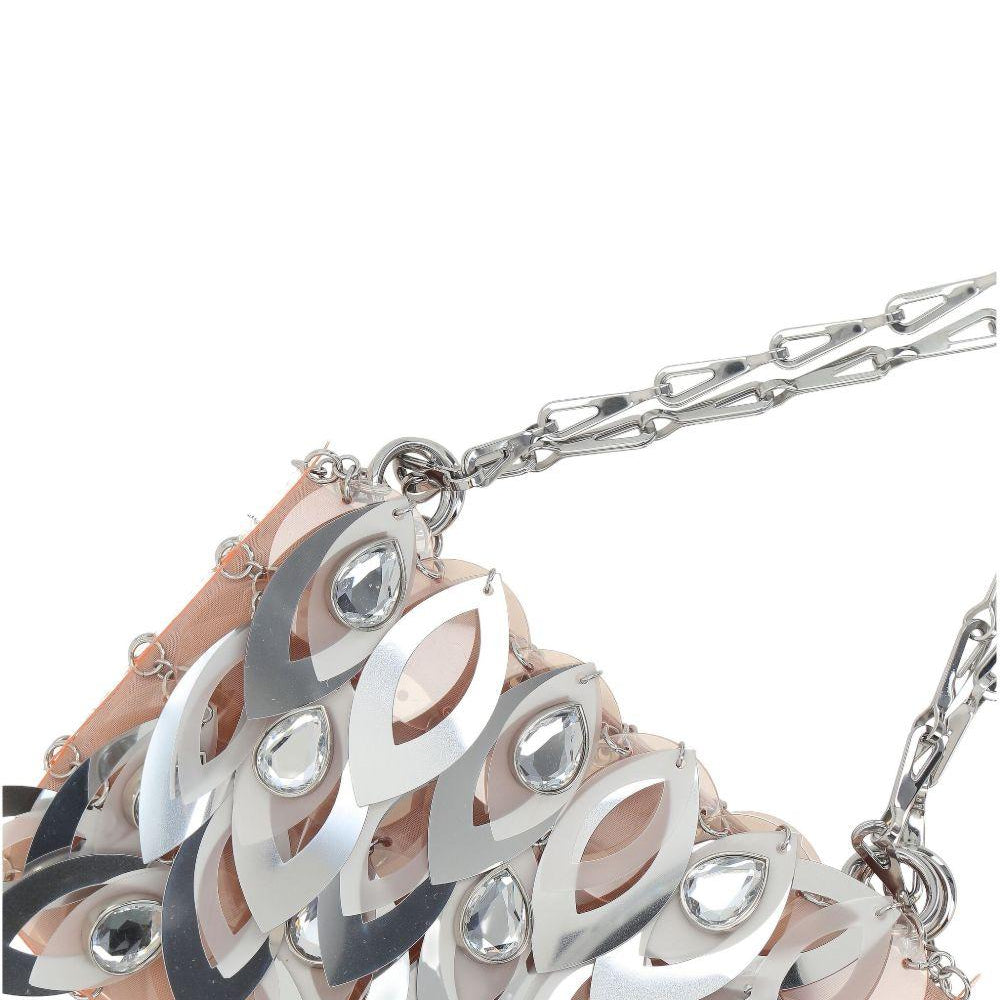 Borsa a spalla NANO SPARKLE LEAVES  Rabanne 25ESS0137PLX168 P688 Rabanne 