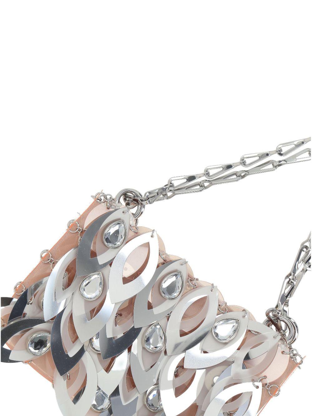 Borsa a spalla NANO SPARKLE LEAVES  Rabanne 25ESS0137PLX168 P688 Rabanne 