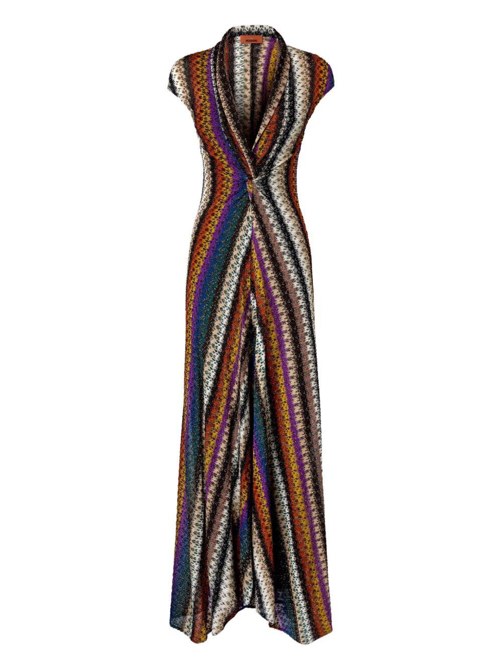 Abito Lungo Missoni DS25WG2EBR012O S72LE Missoni 