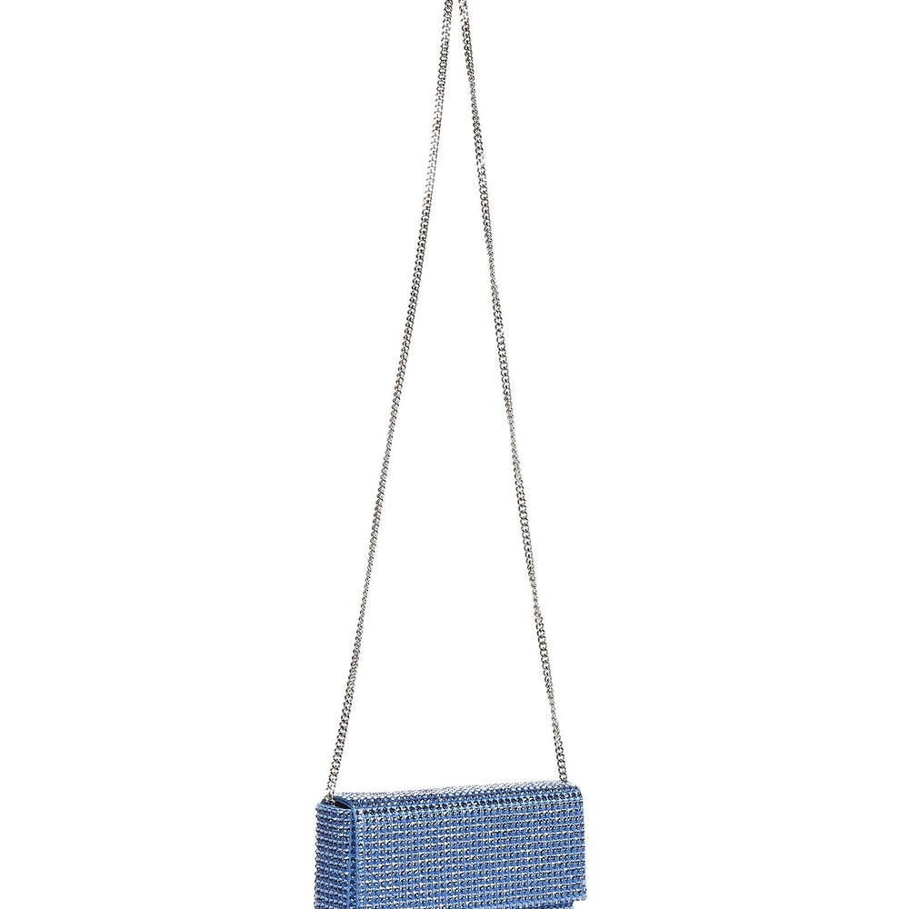 Clutch SUPER AMINI PALOMA Amina Muaddi SUPERAMINIPALOMA BLUE Amina Muaddi 