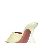 Amina Muaddi LUPITACRYSTAL95PASTELYELLOW