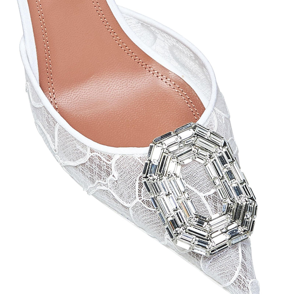 
                  
                    Décolleté Camelia Lace Sling Amina Muaddi CAMELIALACESLING IVORY Amina Muaddi 
                  
                