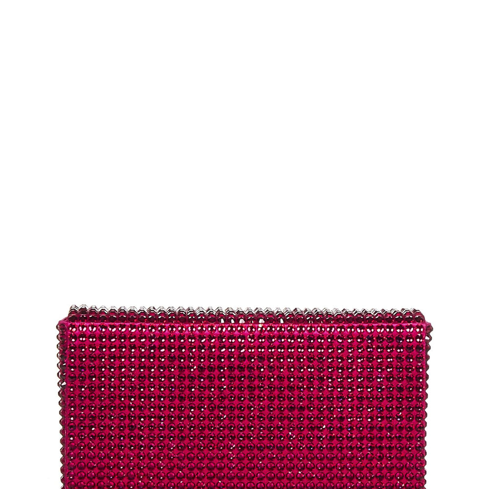 Amina Muaddi SUPER AMINI PALOMA Clutch<BR/> SUPERAMINIPALOMA RUBY Amina Muaddi 