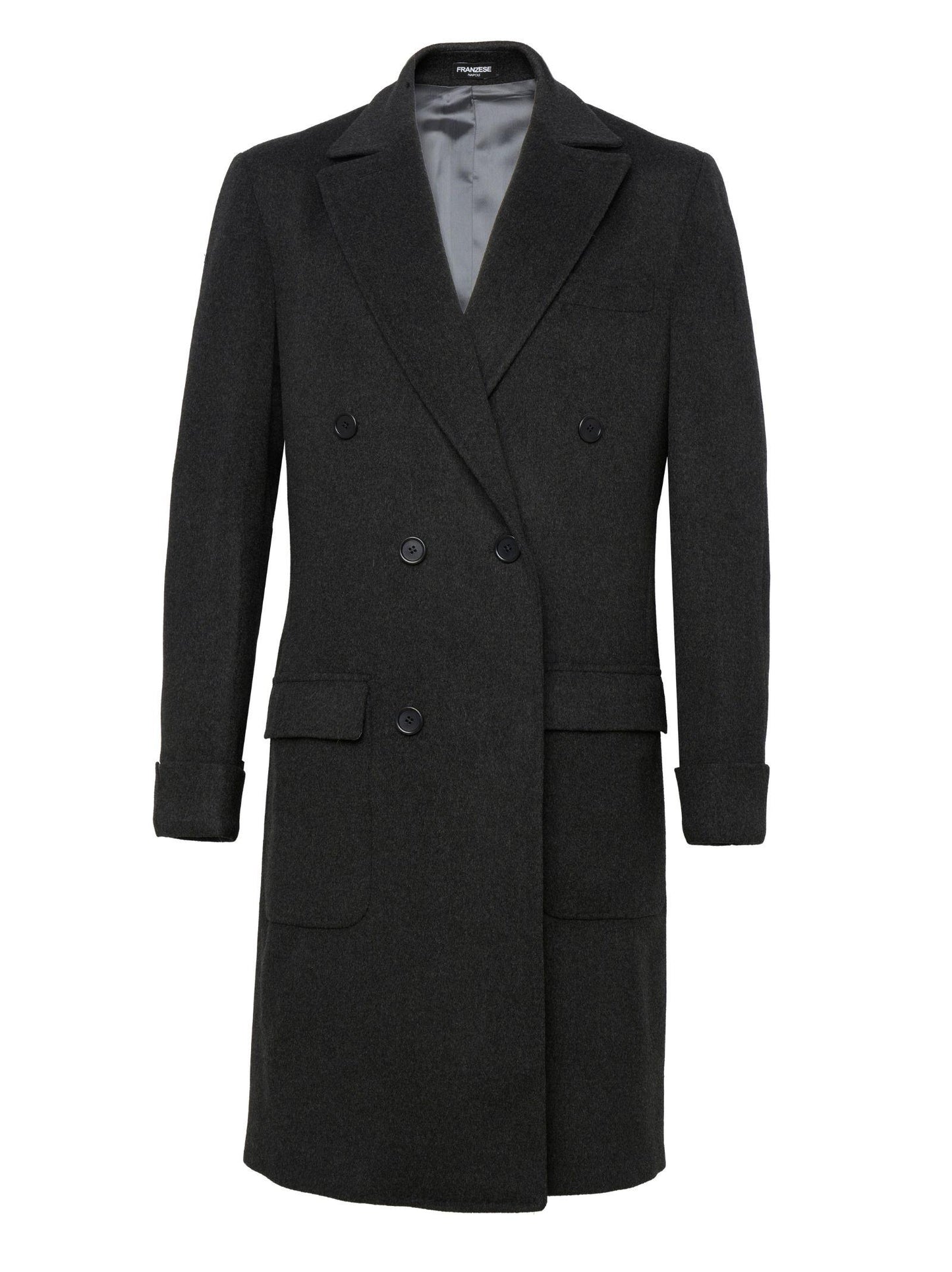 Cappotto modello Stefano De Martino Franzese Napoli 3668114 GRIGIO Franzese Collection 