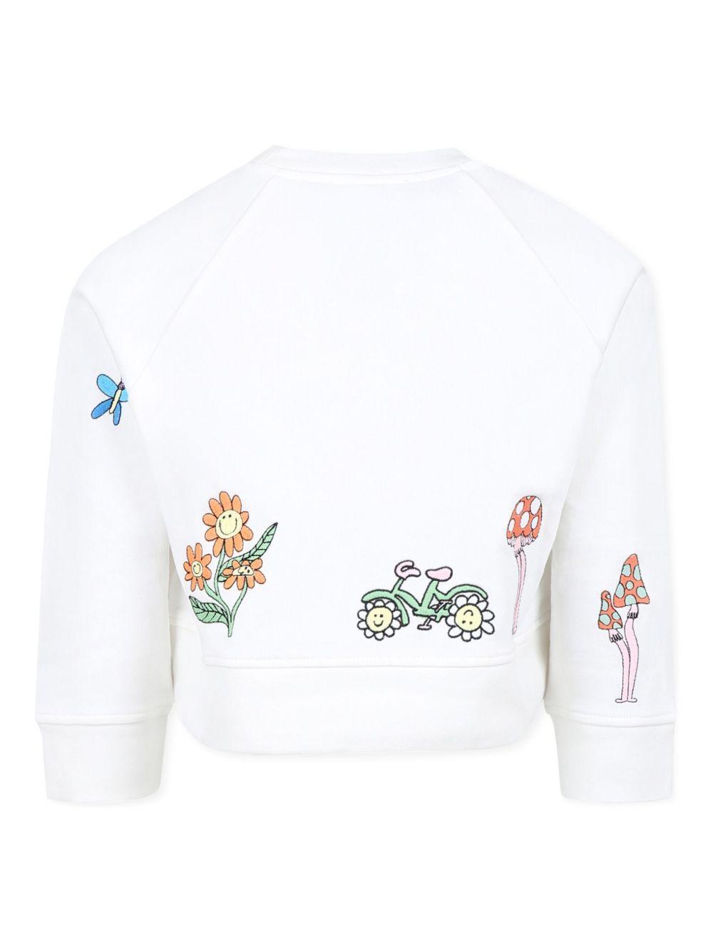 Felpa Stella McCartney Junior TW4A50Z0499 101 Stella McCartney Junior 