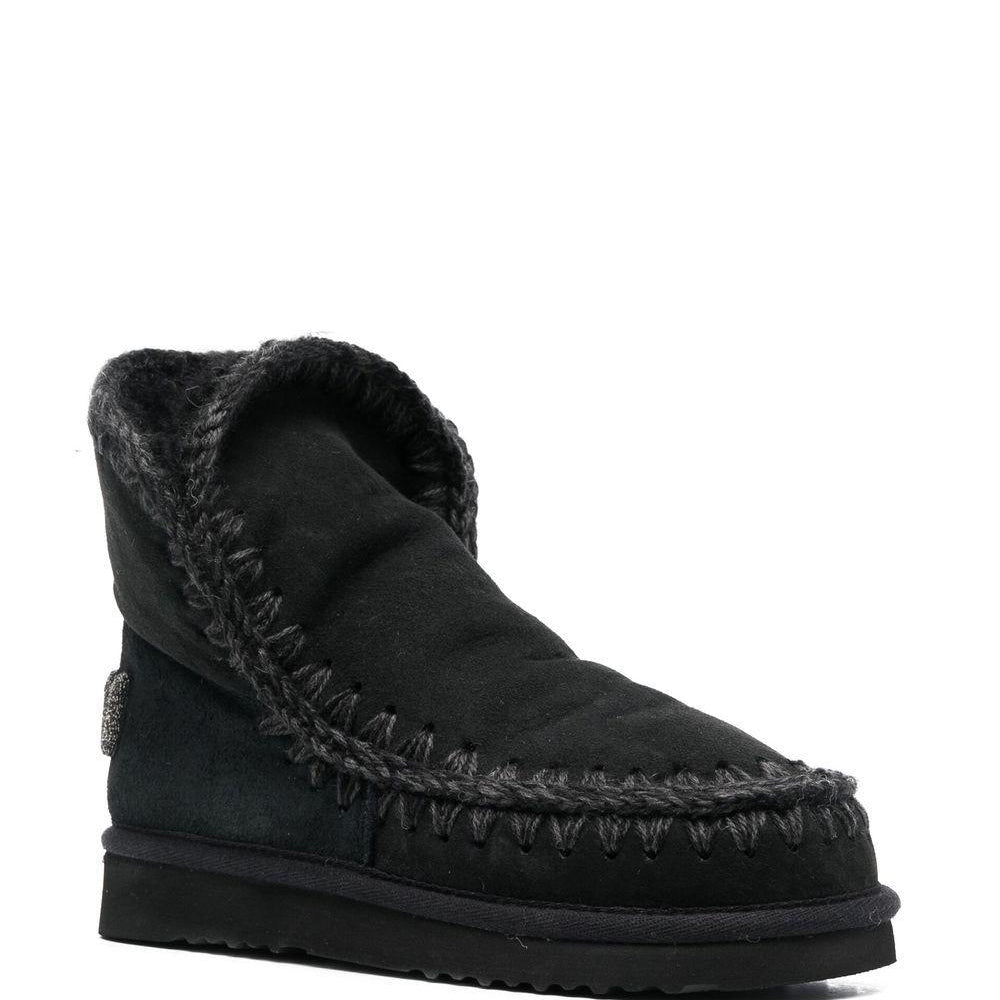 Stivali Eskimo 18 Glitter Logo Mou FW101050A BKBK Mou 