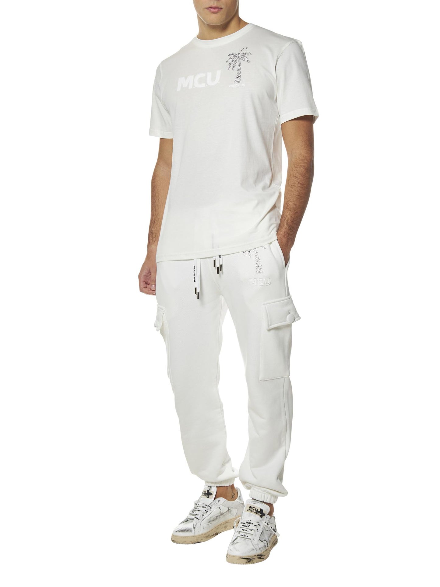 T-shirt M.C.U. MCU6002 PANNA M.C.U Marco Cassese Union 