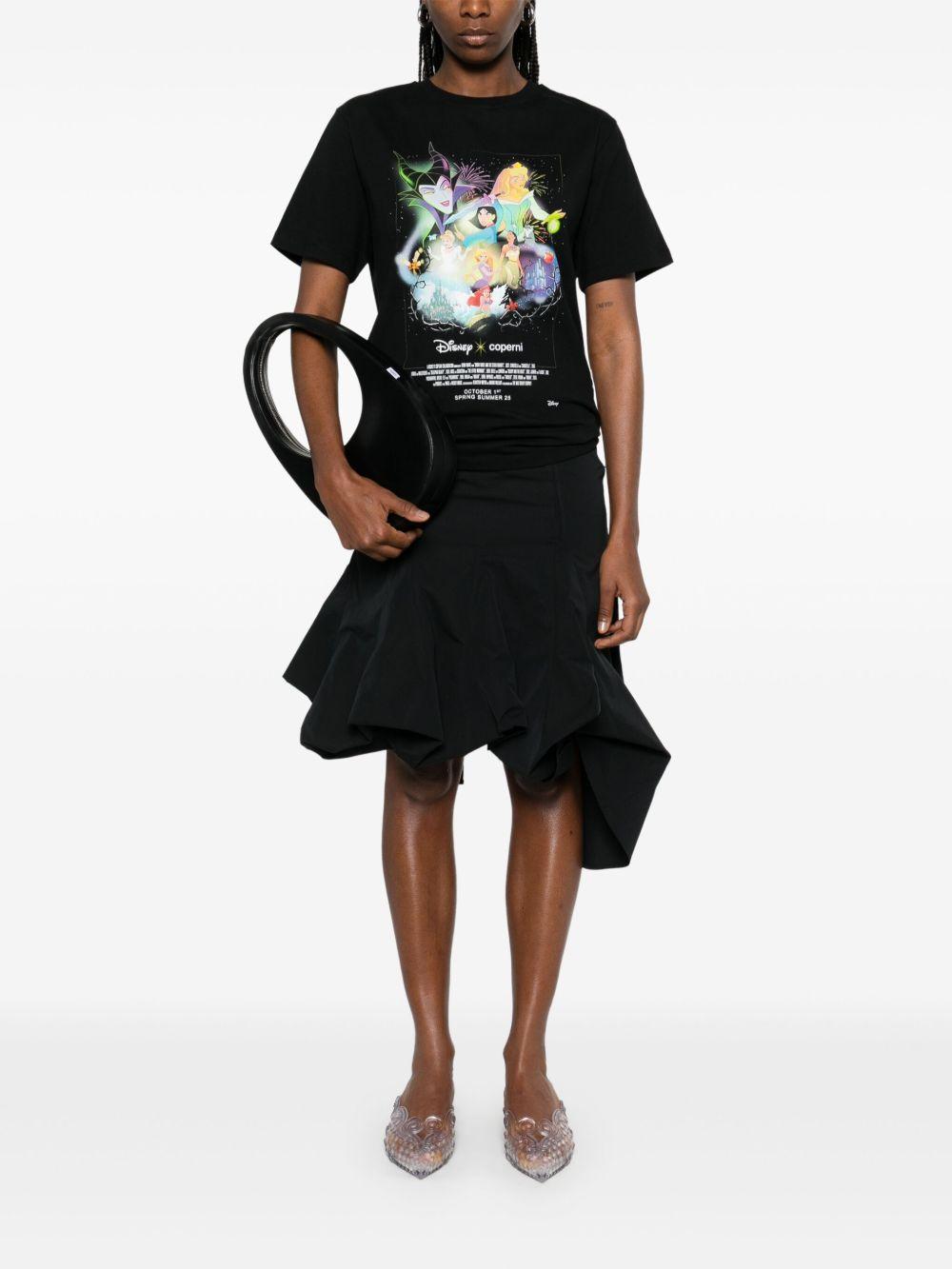 T-shirt Disney X Coperni DJS03F5028C BLK Coperni 