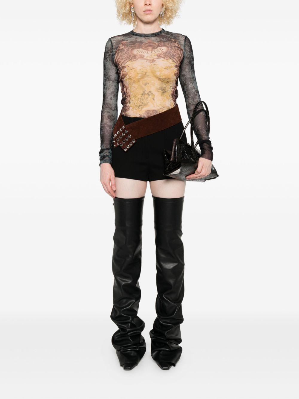 Top The Khaki Médaillon Jean Paul Gaultier WTO305M006P 004115 Jean Paul Gaultier 