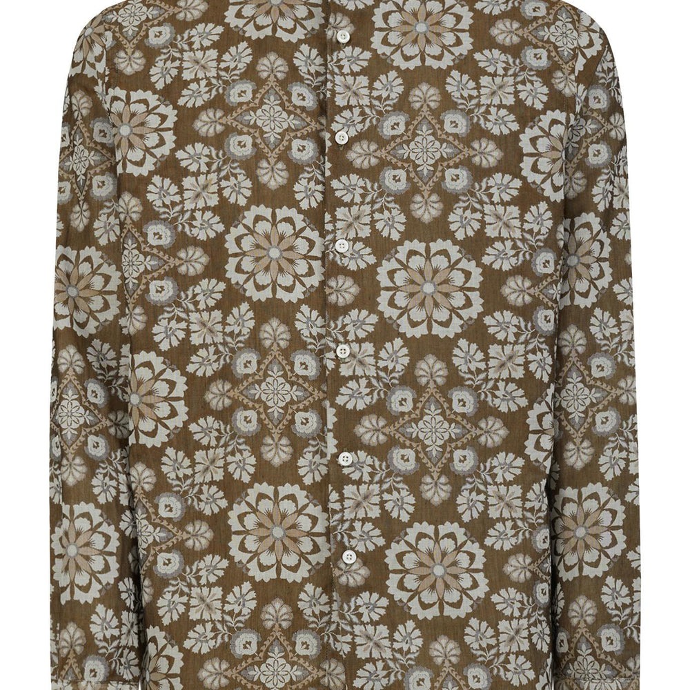 Camicia Gazzarrini x Michele Franzese CE291G FANGO Gazzarrini x Michele Franzese 