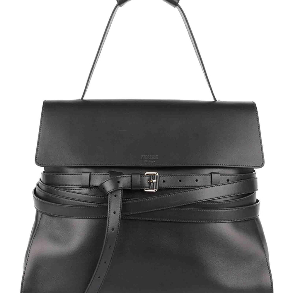 Borsa a mano Tie Me Media Moschino MC4162PP0NOA0000 NERO Moschino 