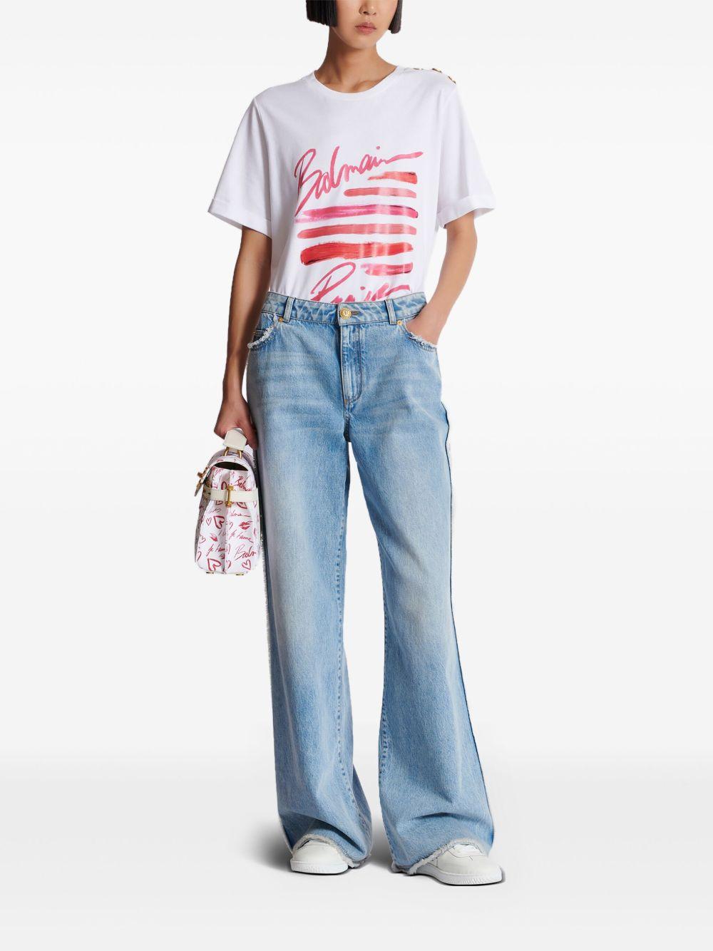 T-shirt Balmain Paris EF0EF135GE91 GTI Balmain Paris 