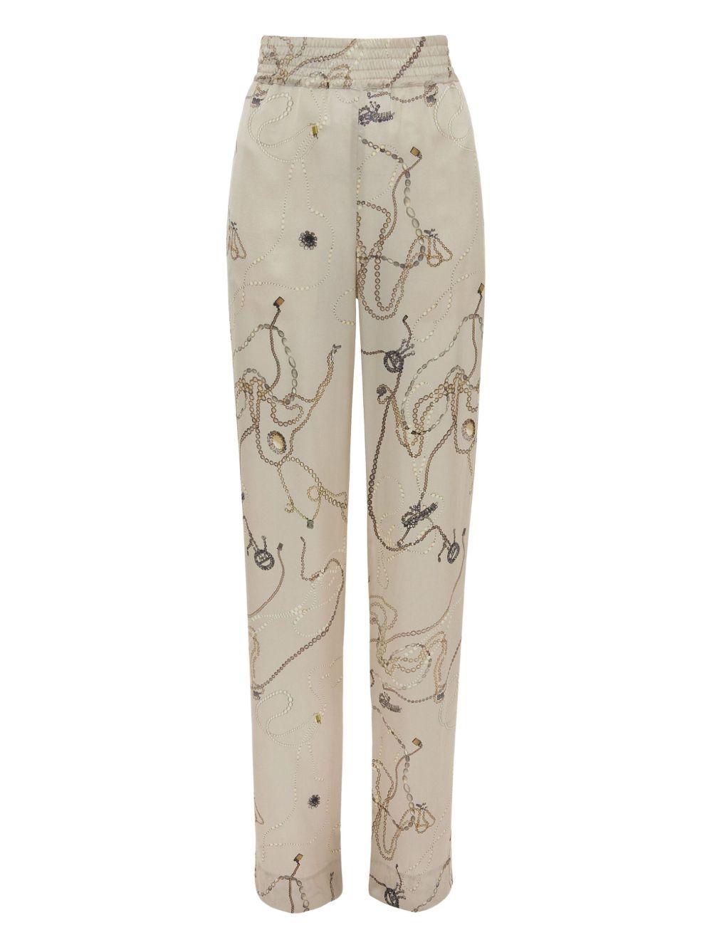 Pantaloni Victoria Beckham 1325WTR005257F PUMICE Victoria Beckham 