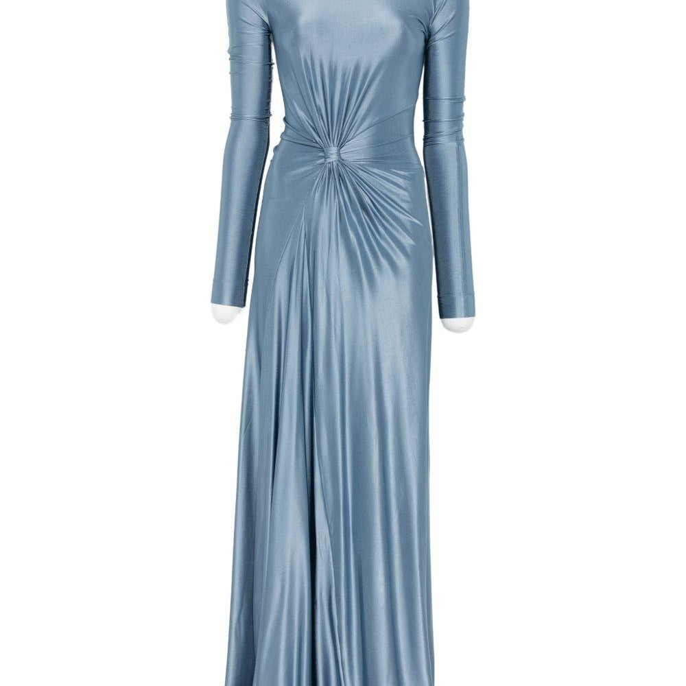 Abito Lungo Twist Waist Victoria Beckham 1126WDR007087A 8234 Victoria Beckham 