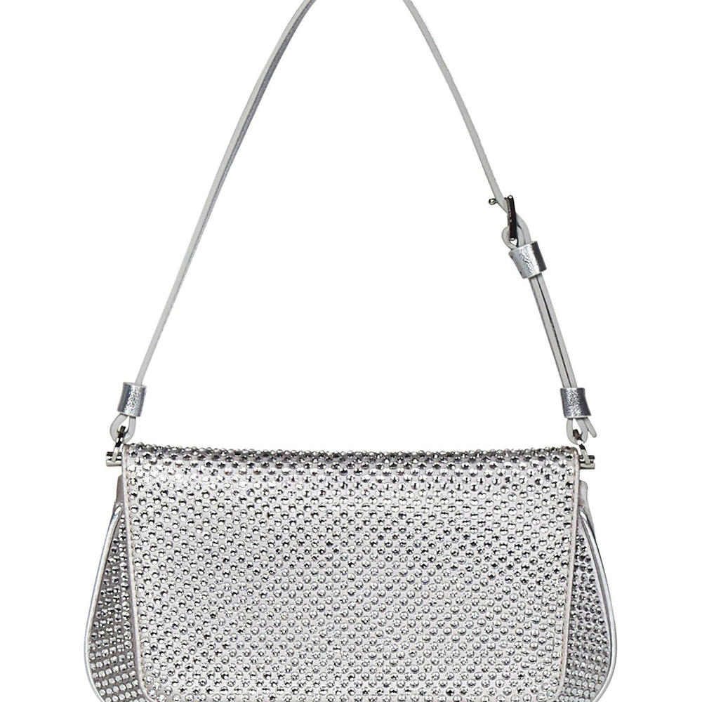 
                  
                    Borsa a spalla AMI MINI CRYSTAL Amina Muaddi AMIMINICRYSTAL SILVER Amina Muaddi 
                  
                