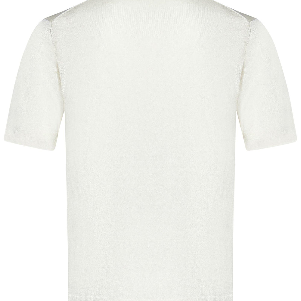 T-shirt modello nuvola Stefano De Martino Franzese Napoli FE6853C AVORIO Franzese Collection Pronta Sartoria 