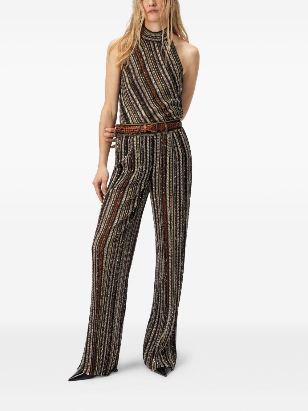 Pantaloni Missoni DS25WI09BK01C3 SM9T5 Missoni 