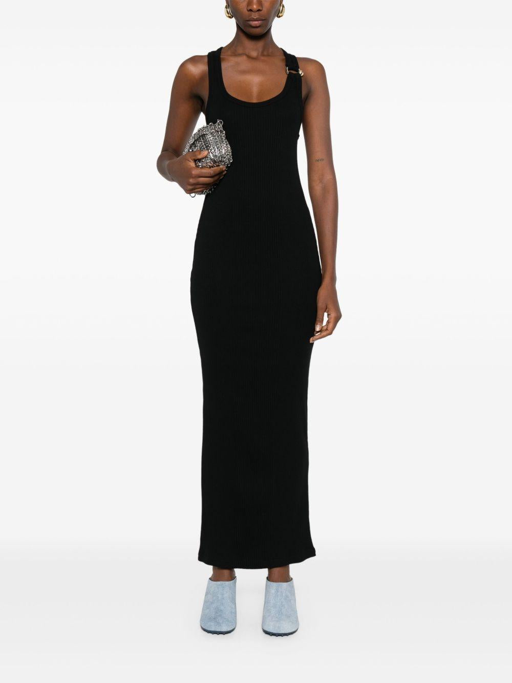 Abito Lungo The Black Piercing Jean Paul Gaultier WDR067J014 00 Jean Paul Gaultier 