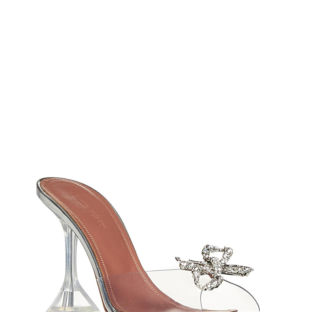 Sandali Rosie Glass Slipper Amina Muaddi ROSIEGLASSSLIPPER TRANSPARENT Amina Muaddi 
