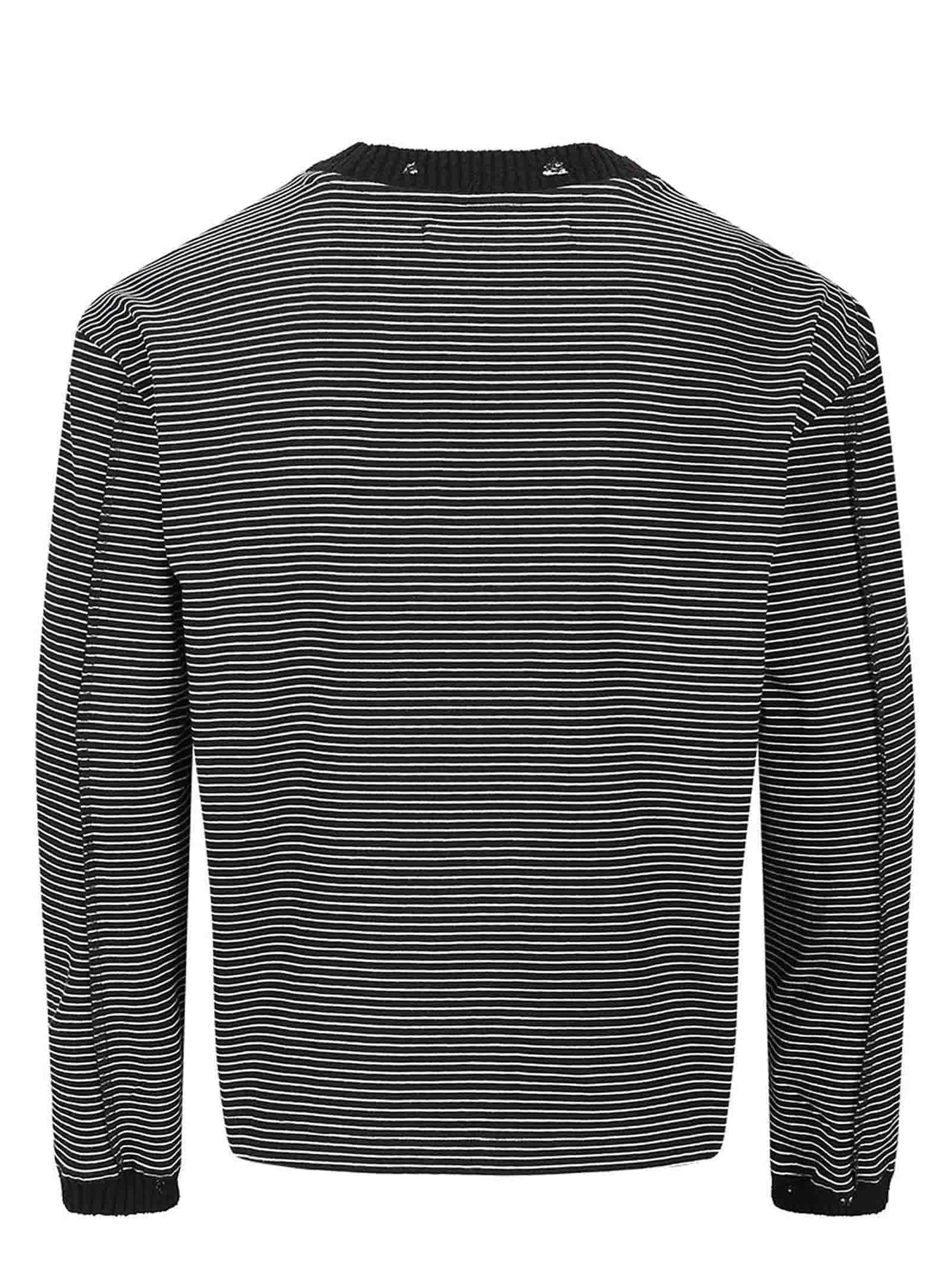 T-shirt Kurt Stripe Anderson bell ATB1247M BLK Andersson Bell 