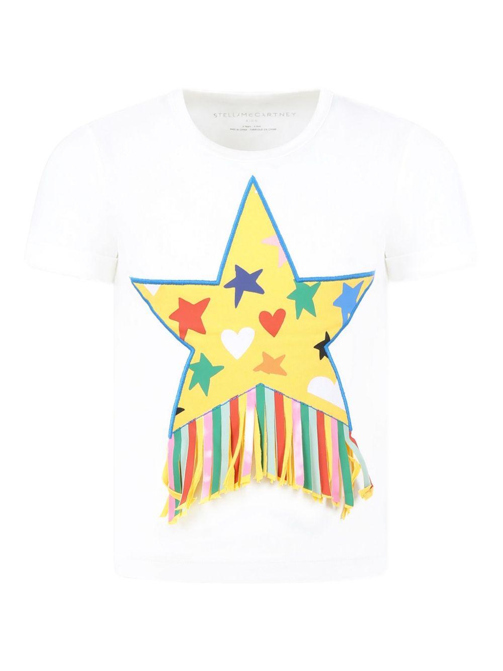 T-shirt Stella McCartney Junior TW8B51Z0434 101 Stella McCartney Junior 