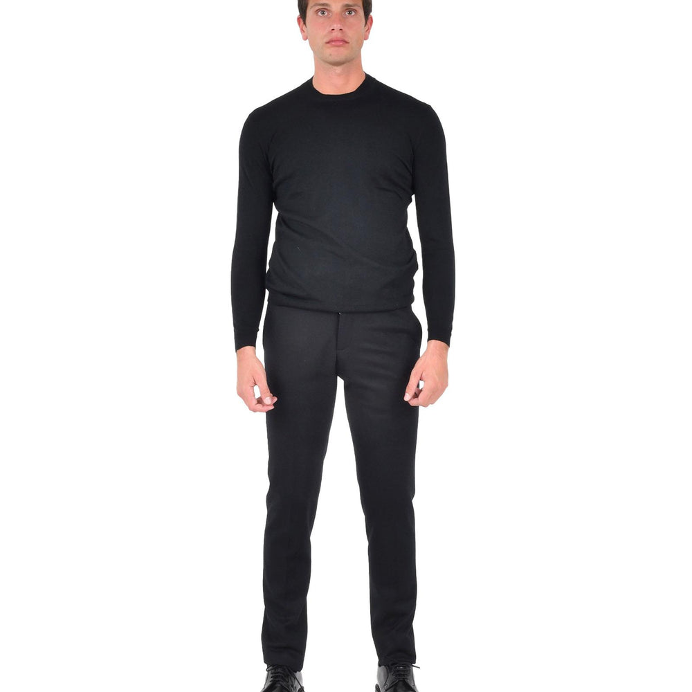 Maglia modello Stefano De Martino Franzese Napoli MA7065W26 NERO Franzese Collection Pronta Sartoria 