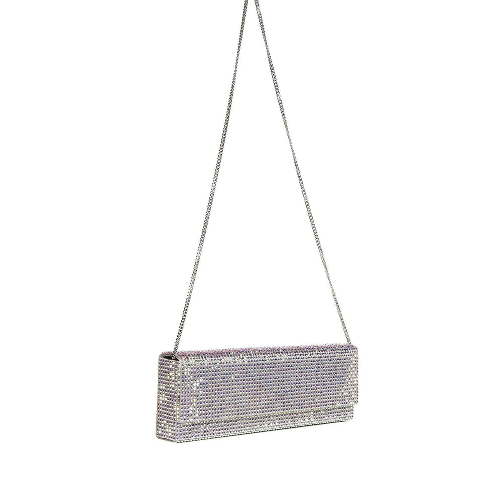 
                  
                    Clutch AMINI PALOMA Amina Muaddi <BR/> AMINIPALOMA SILVERWHITE Amina Muaddi 
                  
                