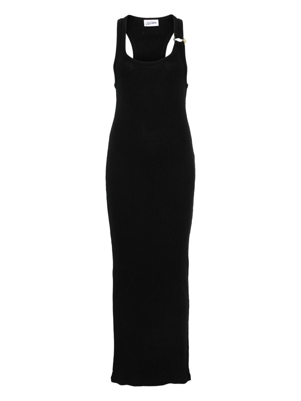 Abito Lungo The Black Piercing Jean Paul Gaultier WDR067J014 00 Jean Paul Gaultier 