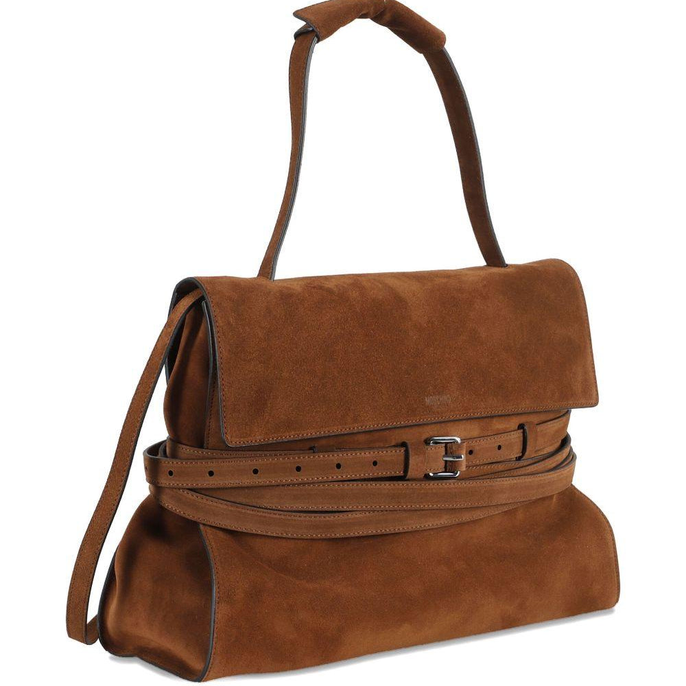 Borsa a mano TIE ME MEDIUM Moschino MC4225PP0NOF030A CIOCCOLATO Moschino 