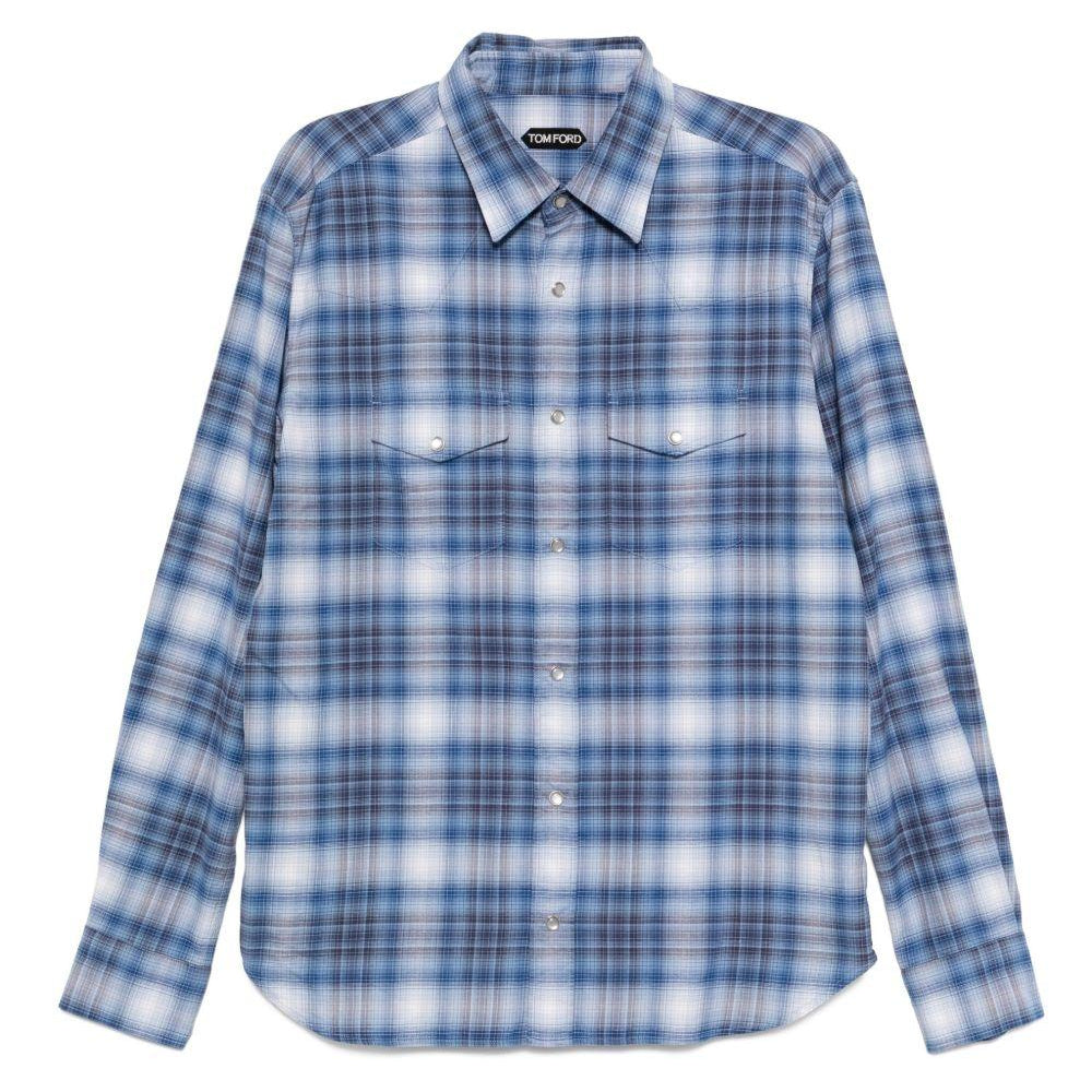 Camicia Tom Ford HDS001FMC243 ZBLUE Tom Ford 