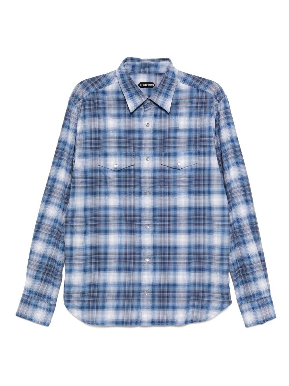 Camicia Tom Ford HDS001FMC243 ZBLUE Tom Ford 