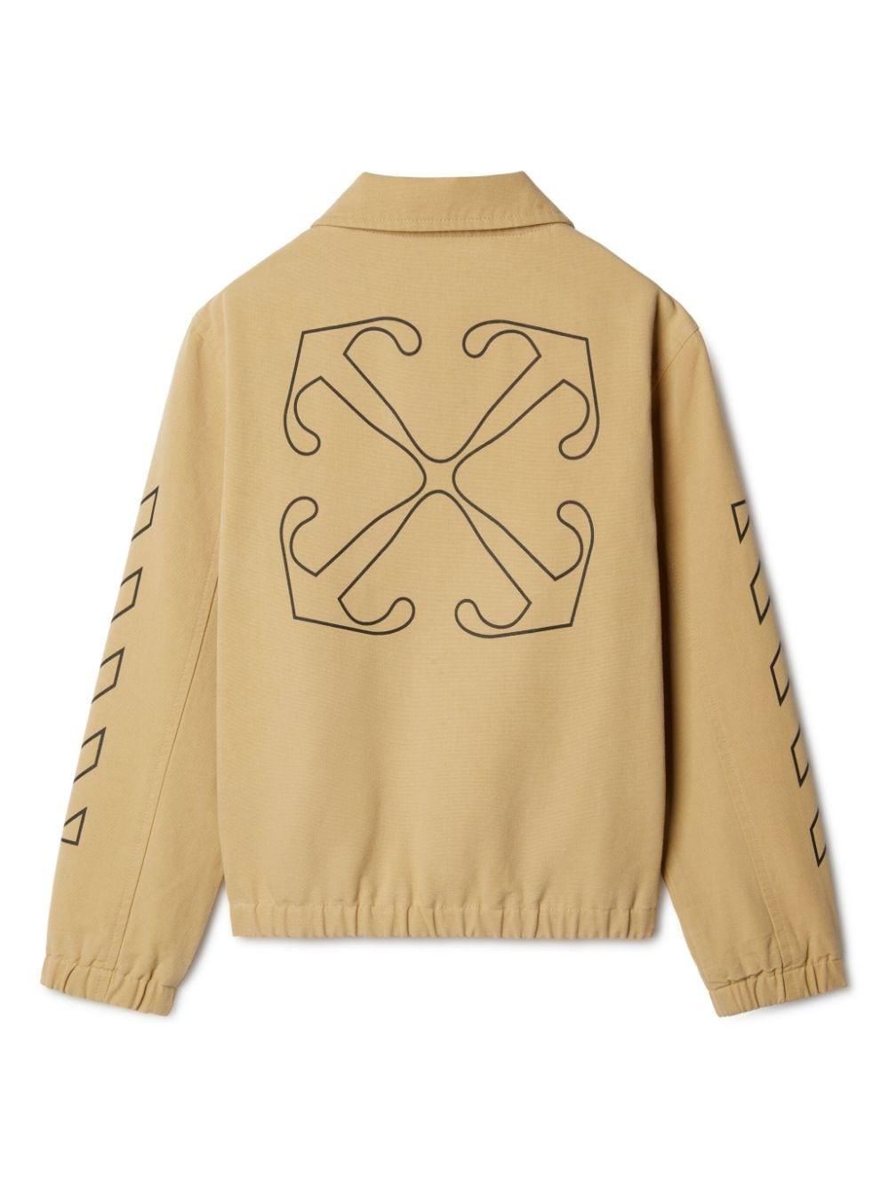 Giubbino Off-White Kids OBEA020S24FAB001 6110 Off-White Kids 