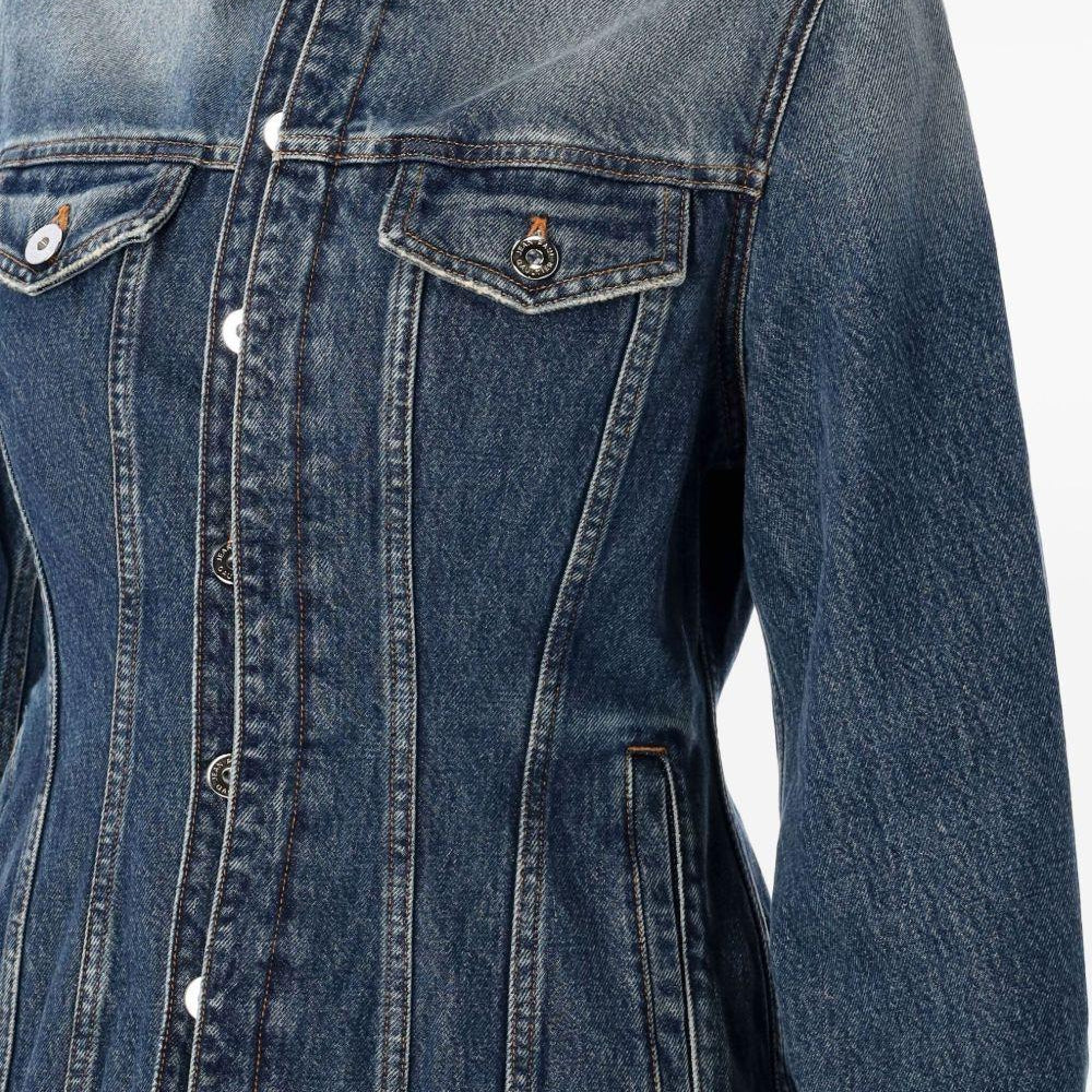 
                  
                    Giubbino The Blue Denim Jacket with Oversized Sleeves Jean Paul Gaultier WJA003D024 57 Jean Paul Gaultier 
                  
                