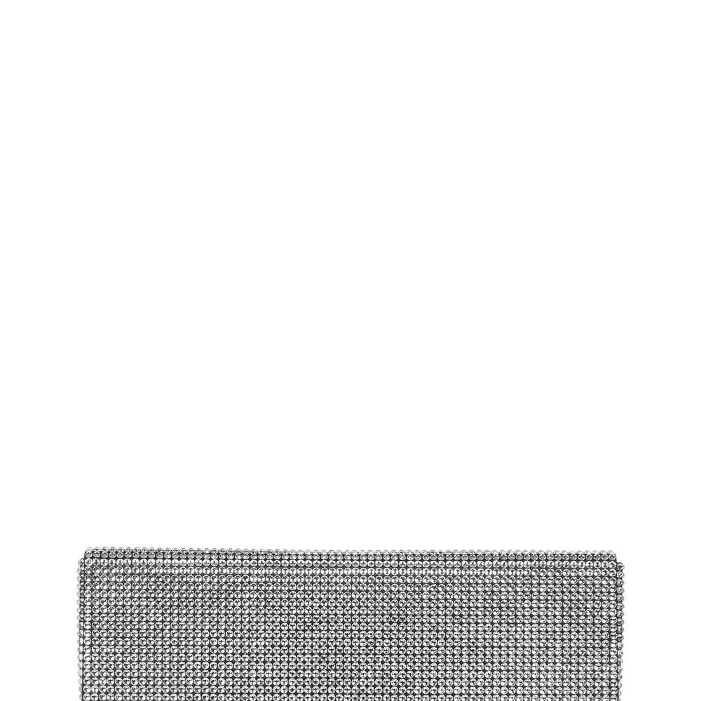 Clutch AMINI PALOMA Amina Muaddi AMINIPALOMA BLACKWHITE Amina Muaddi 