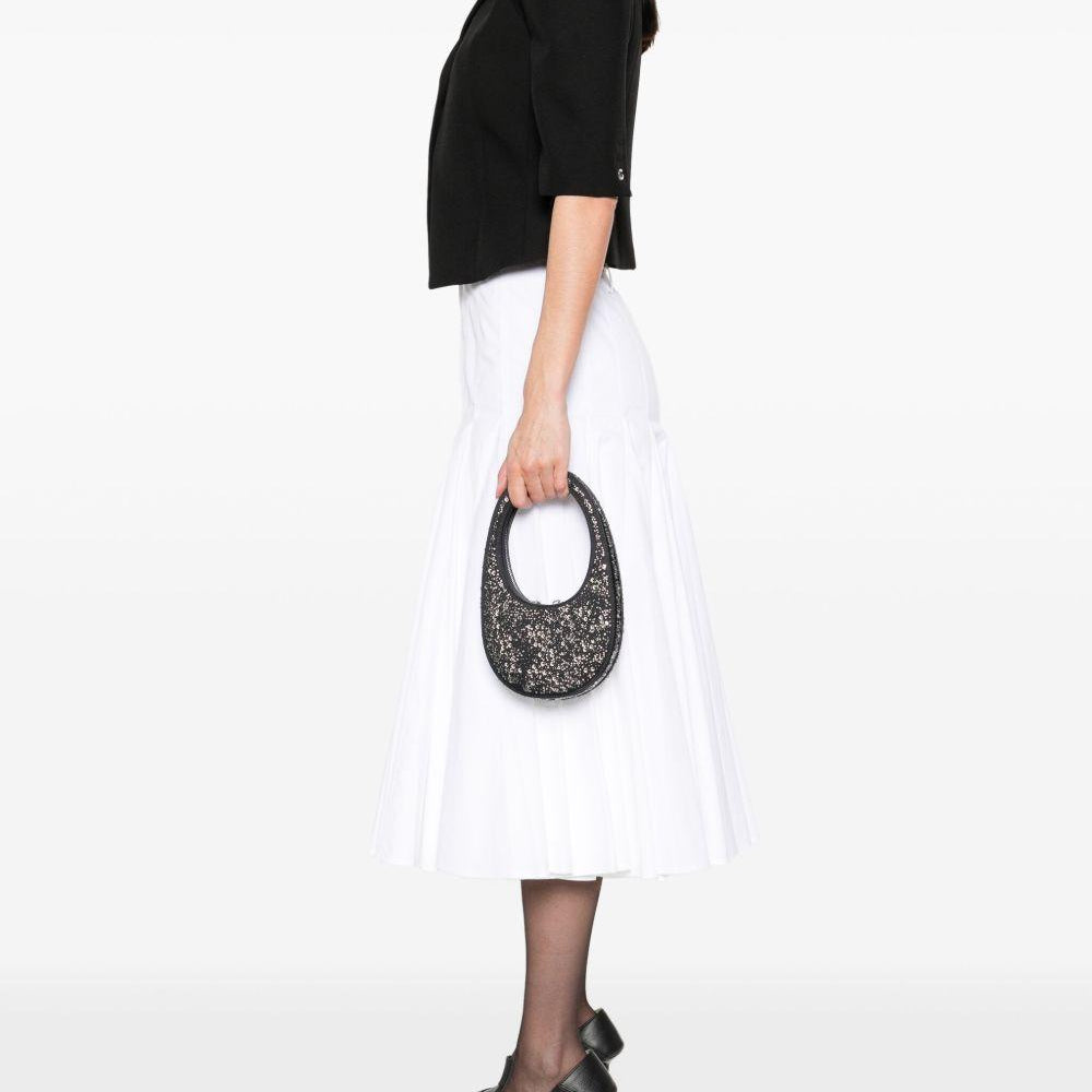 Borsa a mano Crystal-Embellished Mini Swipe Coperni COPBA01BISF7007 BLKSLV Coperni 