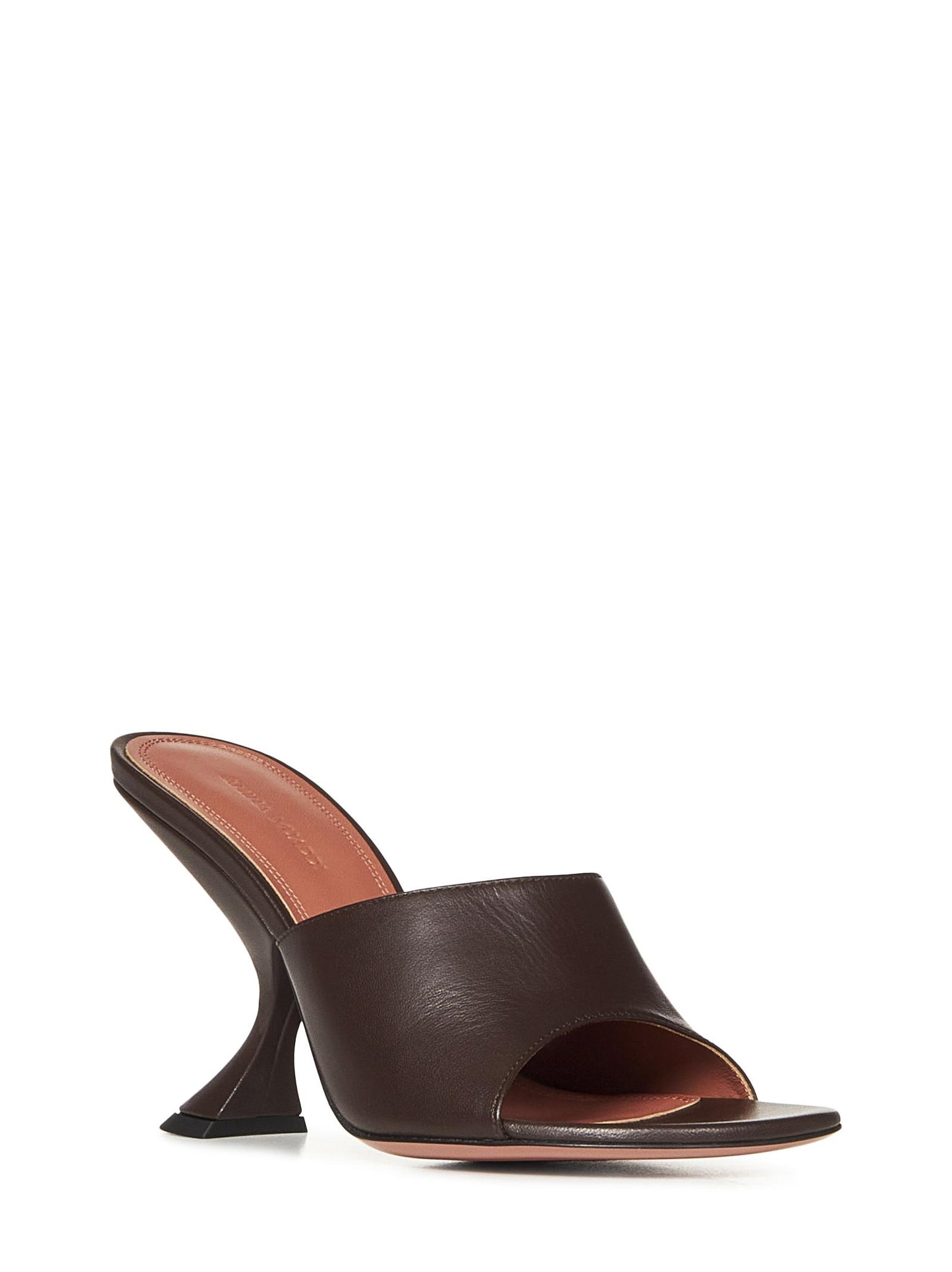 Amina Muaddi TAYLORSLIPPER90COFFEE