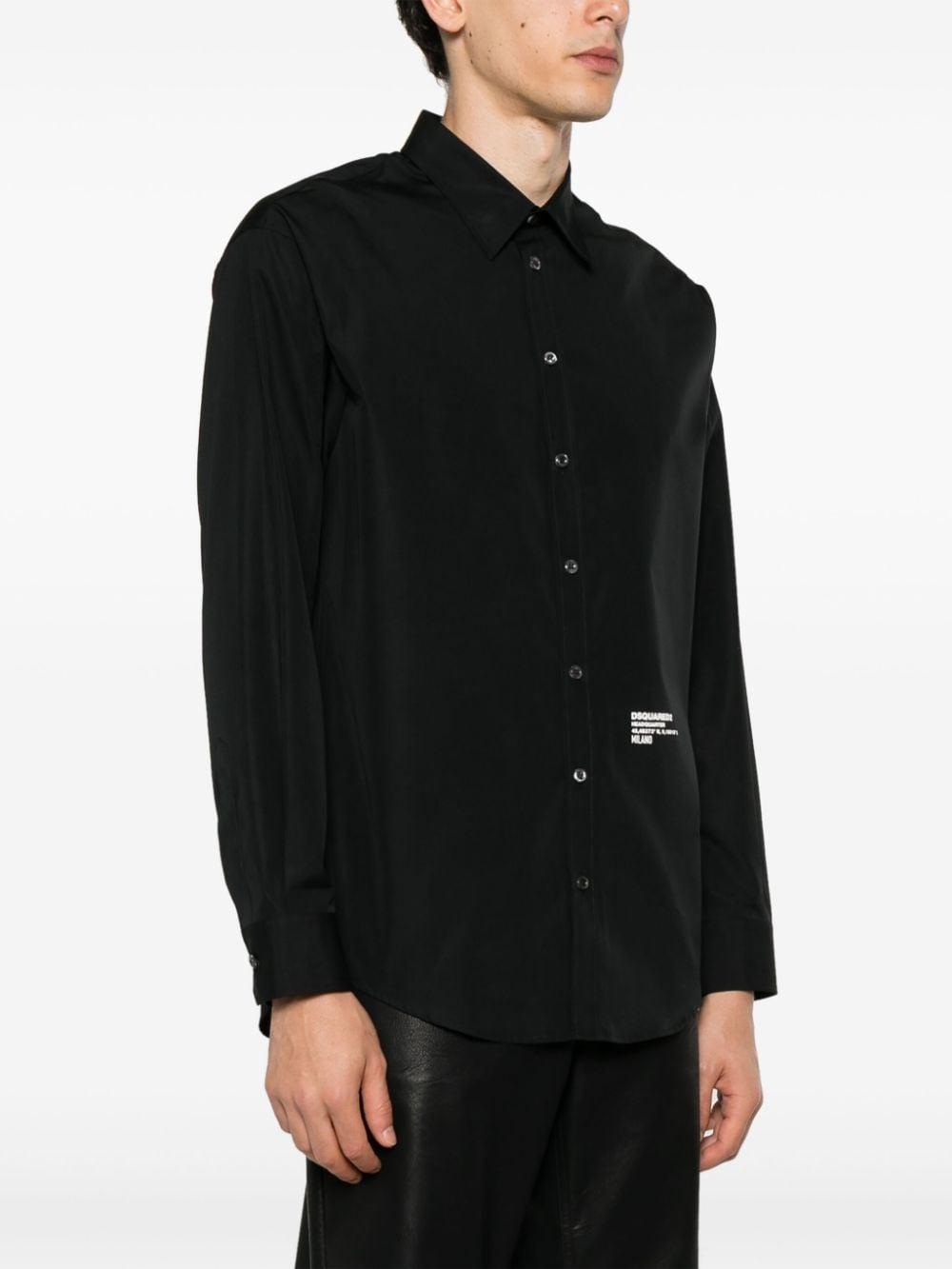 Camicia Dropped Shoulder Dsquared2<BR/> S74DM0862S36275 900 Dsquared2 