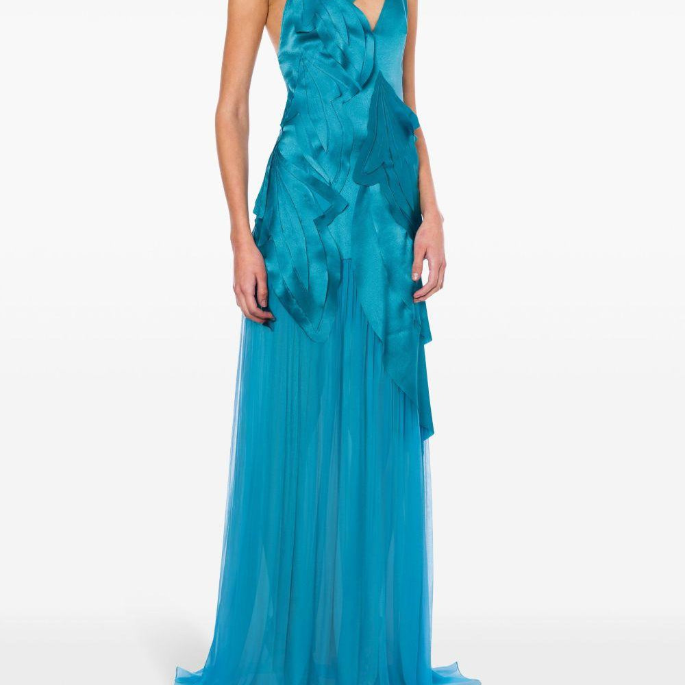 Abito Lungo Alberta Ferretti A04610119 0328 Alberta Ferretti 