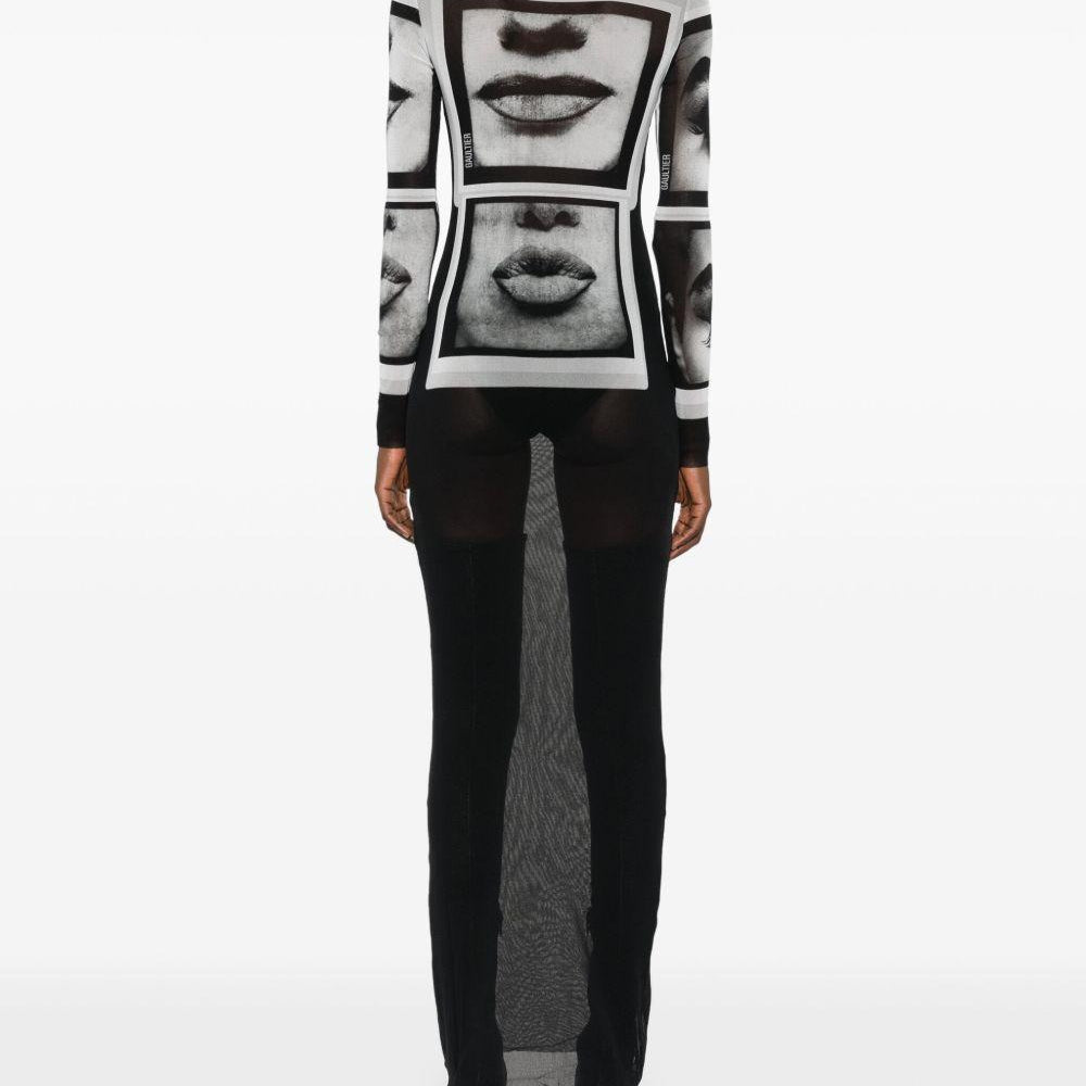 
                  
                    Abito Lungo THE BLACK EYES AND LIPS Jean Paul Gaultier<BR/> RO251T553 000201 Jean Paul Gaultier 
                  
                